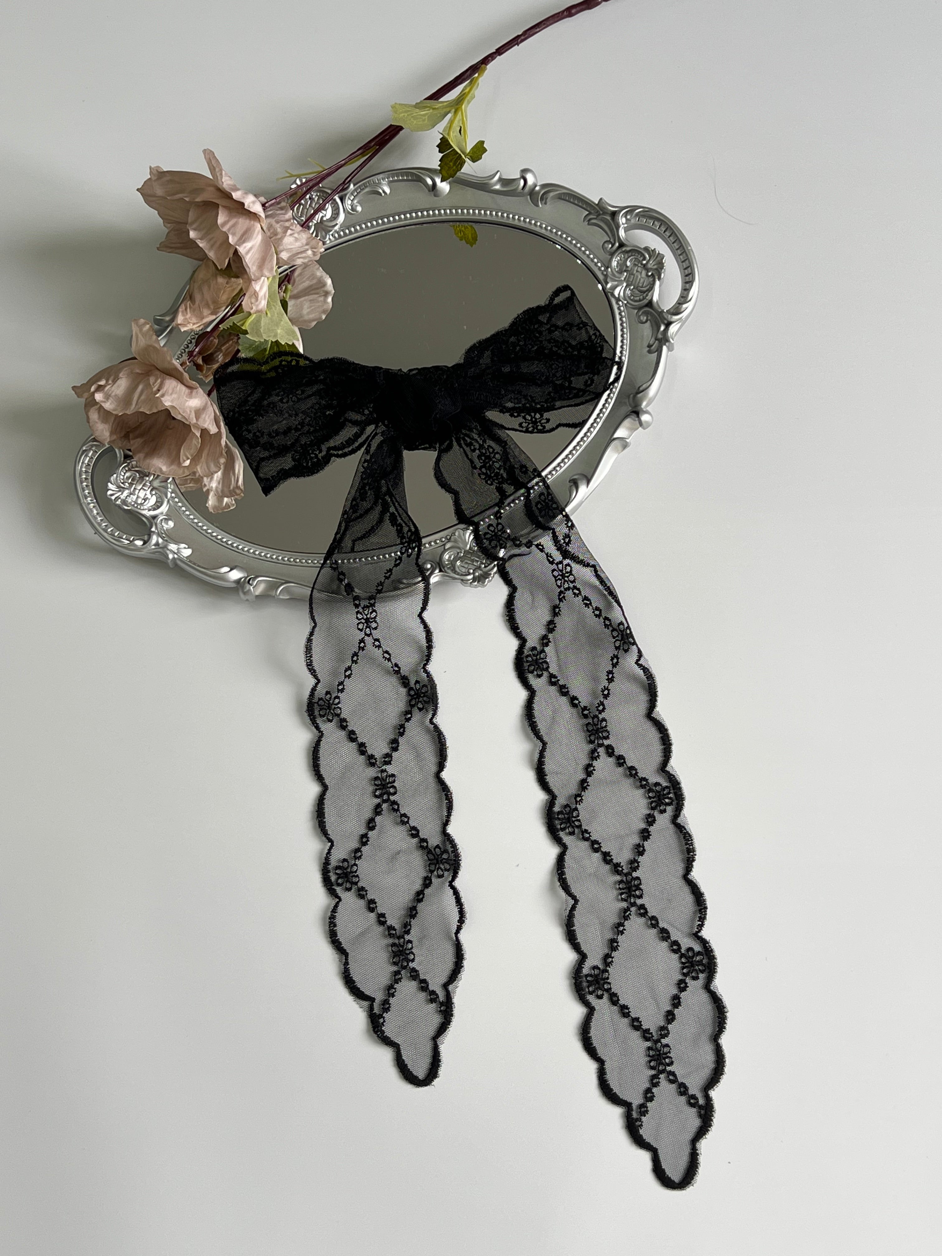 Lattice Embroidered Headband